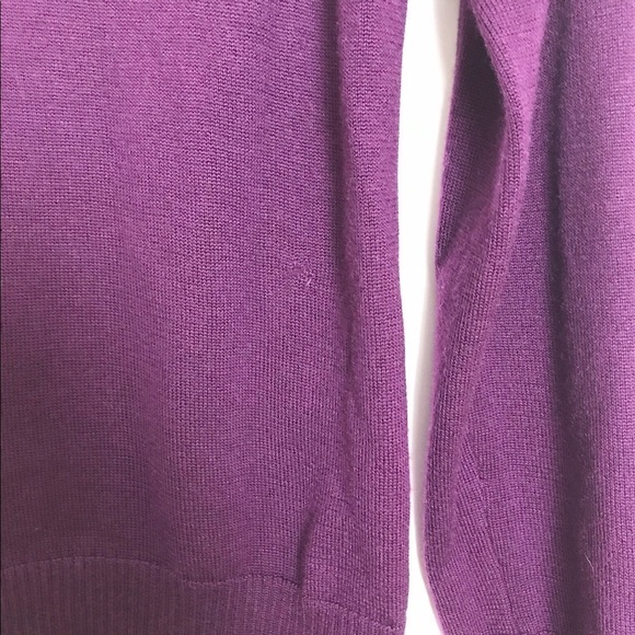 Calvin Klein purple boat neck wool/acrylic sweater - Picture 8 of 8